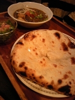 「エビとホウレン草のカレー」@印度食堂 なんかれの写真