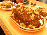 「スタミナカレー特大」@スタミナカレーの店 バーグ 杉田本店の写真