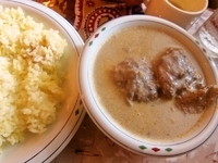 「ホリデーランチ（チキンカレー、スープ、サラダ、マンゴラッシー）（」@カレーショップ スリ・ランカの写真