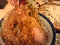 「カレー天丼 ￥580 期間限定9/8迄」@天丼 てんや 立石店の写真