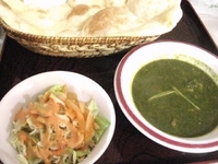 「サグマタンカレーセット850円」@インヂヤ 新狭山店の写真