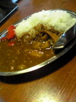 「江戸前煮干しカレー￥280」@江戸前煮干中華そば きみはんの写真