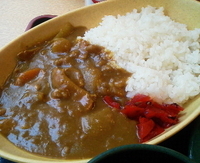 「カレーライス 400円」@ゆで太郎 東品川店の写真