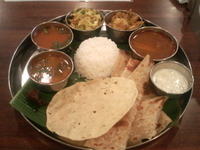 「ミールスNon Veg」@Andhra Kitchenの写真