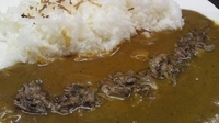 「牛すじカレー350円」@牛すじカレー 小さなカレー家の写真