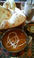 「チキンカレーセット 750円」@インド ネパール料理 ナマステ食堂の写真
