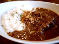 「牛すじカレー」@渋谷cafe croixの写真