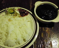 「ポークカレーセット 950円」@はんばあぐはうす ぐずぐずの写真