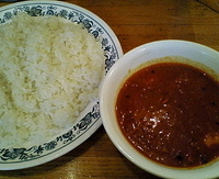 「エビカリー（ライス大盛+100円） 1000円」@インドカリー 夢屋の写真