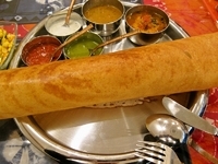 「マサラドーサセット(950円)」@ヴェジハーブサーガの写真