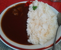 「ビーフカレー中 450円」@喜久屋カレー店の写真