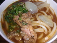 「和風チキンカレーうどん（並）750円」@遊喜庵の写真