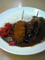 「串かつカレー￥450」@台東区役所 食堂の写真