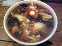 「五目うま煮そば（750円）+餃子（450円）」@中国料理 昌龍飯店の写真