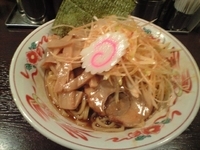 「油ネギそば+メンマ」@ぶぶか 高田馬場2号店の写真