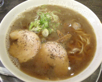 「津軽らあめんじょっぱりにぼし￥670+ギョーザセット￥260」@らあめん花月嵐 荻窪西口店の写真