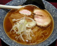 「中華そば¥650+炙りチャーシュー丼」@風味堂の写真