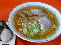 「中華そば+おにぎり」@ふたばの写真