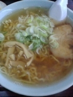 「中華そば+かつ丼」@塩苅食堂の写真