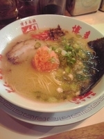 「ラーメン+めんたいこ」@とんでんかんの写真