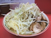 「大ぶたダブル+ニンニク」@ラーメン二郎 小岩店の写真