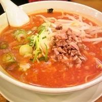 「旨辛魚豚ラーメン」@博多風龍 秋葉原店の写真