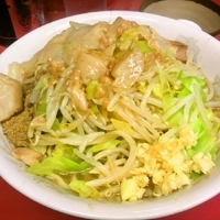 「汁なしラーメン」@ラーメン二郎 環七一之江店の写真