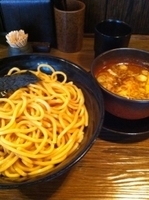 「つけ麺 大盛り」@つけ麺処 つぼや 梅田店の写真