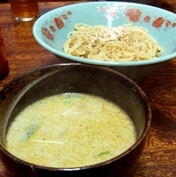 「グリーンメン（茄子抜き） 太麺」@入船食堂の写真