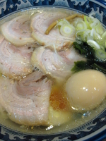 「しおチャーシュー￥880」@手打ちらーめん麺之介の写真