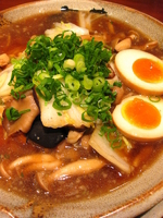 「≪秋の限定≫味玉野菜きのこ(細麺)¥940」@越後秘蔵麺 無尽蔵 はにゅう家の写真