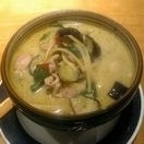 「グリーンカレーラーメン」@博士ラーメン別館 & Hakase Thaiの写真