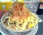 「小ラーメンヤサイニンニクアブラ」@らーめん大 蒲田店の写真