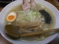 「あっさり塩そば 610円」@中華そば みやこ家の写真