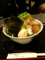 「くわ田らぁ麺 太麺 1050円」@美味食間 くわ田の写真