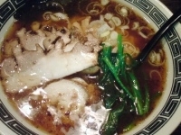 「醤そば+チャーシュー」@麺場 浜虎 横浜店の写真