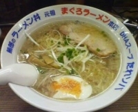 「醤油らーめん」@元祖まぐろラーメン 本店の写真