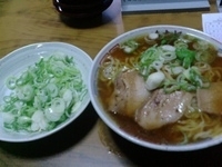 「中華そば（ネギ多め）」@まこと食堂の写真