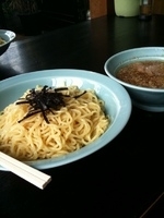 「チャーシューつけ麺/中盛り」@ラーメンショップ 天童店の写真