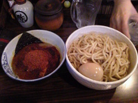 「辛辛魚つけめん （太麺変更）」@麺処 井の庄の写真