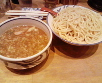 「つけ麺（中盛）」@麺屋 狢〜むじな〜の写真