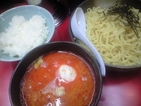 「ピリ辛トンコツ塩味 750円 特盛 320g  + 普通ライス 」@横浜家系ラーメン 立川 壱七家の写真