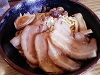 「チャーシュー油めん」@辛しやの写真