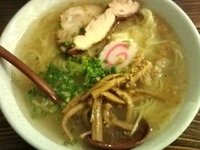 「ワンタン麺 塩（900円）+大盛り（50円）」@G麺7の写真