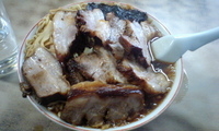 「チャーシュー麺大盛り」@梅乃家の写真