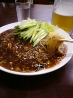 「ジャージャーメン750円」@中国料理 正華の写真