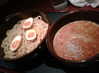 「裏竹虎つけ麺カタメ味玉」@麺匠 竹虎の写真