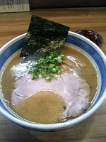 「濃厚和風エビ辛し中華そば」@中華そば・つけそば 浜屋 我孫子店の写真