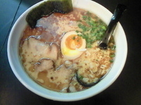 「うなだれとんこつ」@とんこつらーめん一路（ICHIRO）の写真