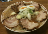 「チャーシューメン900円+ゆで玉子50円」@下頭橋ラーメンの写真